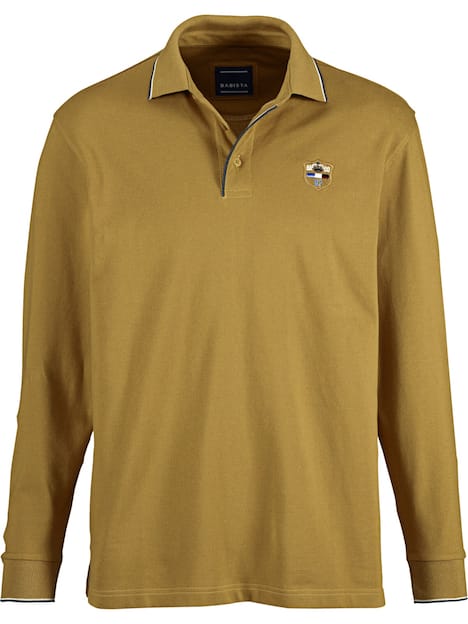 Langarm-Poloshirt MILANVETZO
