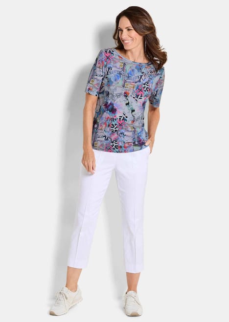 Shirt-Duo mit Muster-Mix