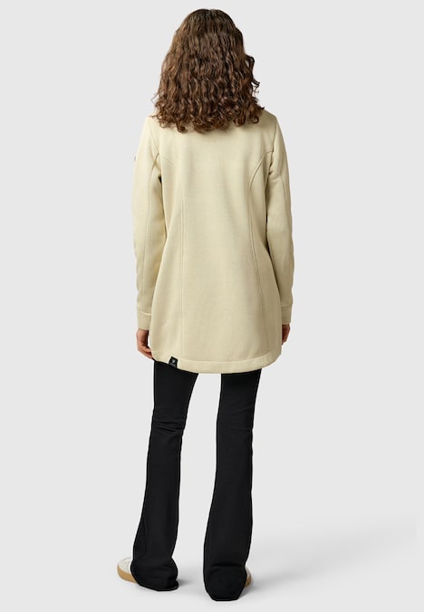Sweatjacke Letrice Bonded