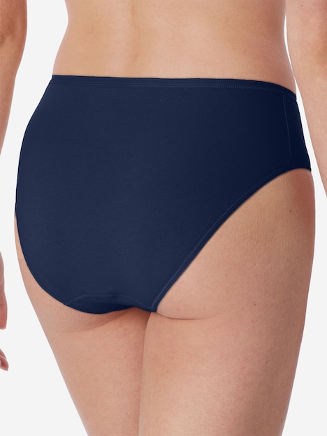 Schiesser Damen Slip Essentials 6-Pack admiral,weiß
