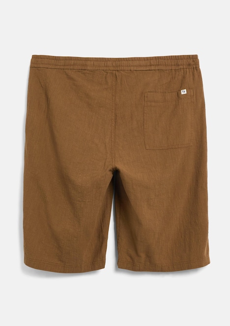 Strukturierte Bermuda Detroit / Relaxed Fit / Mid Rise