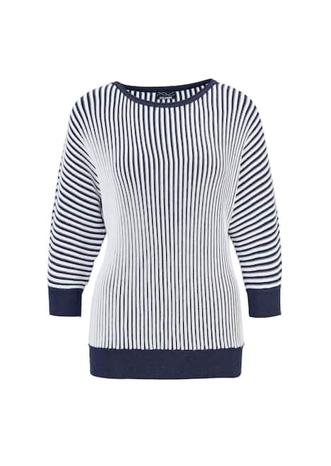 Baumwollmix mit Fledermausärmeln