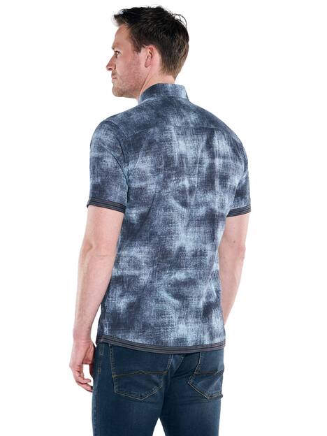 engbers Herren Hemd kurzarm , Brilliantblau