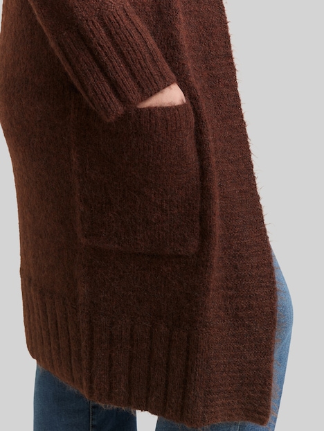 Oversize Cardigan mit Wollanteil