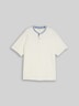 Poloshirt mit Stehkragen