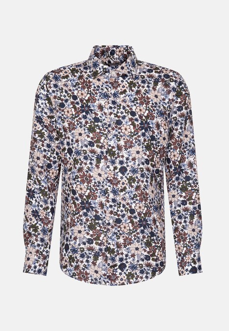 Herren Business Hemd - Floral