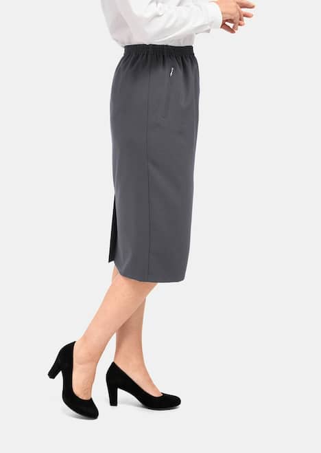 GOLDNER Rok Kreukvrije rok met elastische tailleband