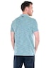 Herren Polo-Shirt meliert , Hellgruen