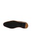 Herren Halbschuh aus Leder , Cognac