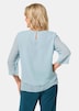 Luftige Chiffonbluse mit Pailletten