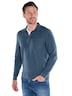 Herren Sweatshirt Stehbund , Marineblau
