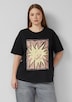 Baumwollshirt mit Frontprint