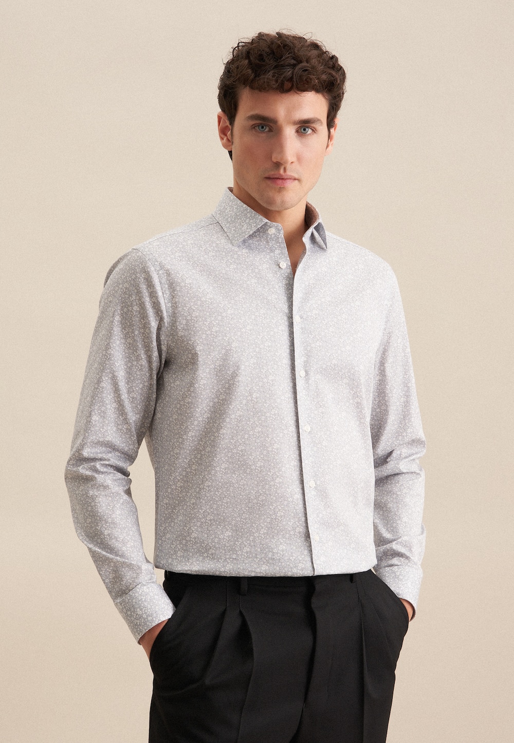 Herren Business Hemd - Druck