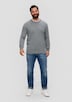 Baumwollpullover mit Logo-Stickerei