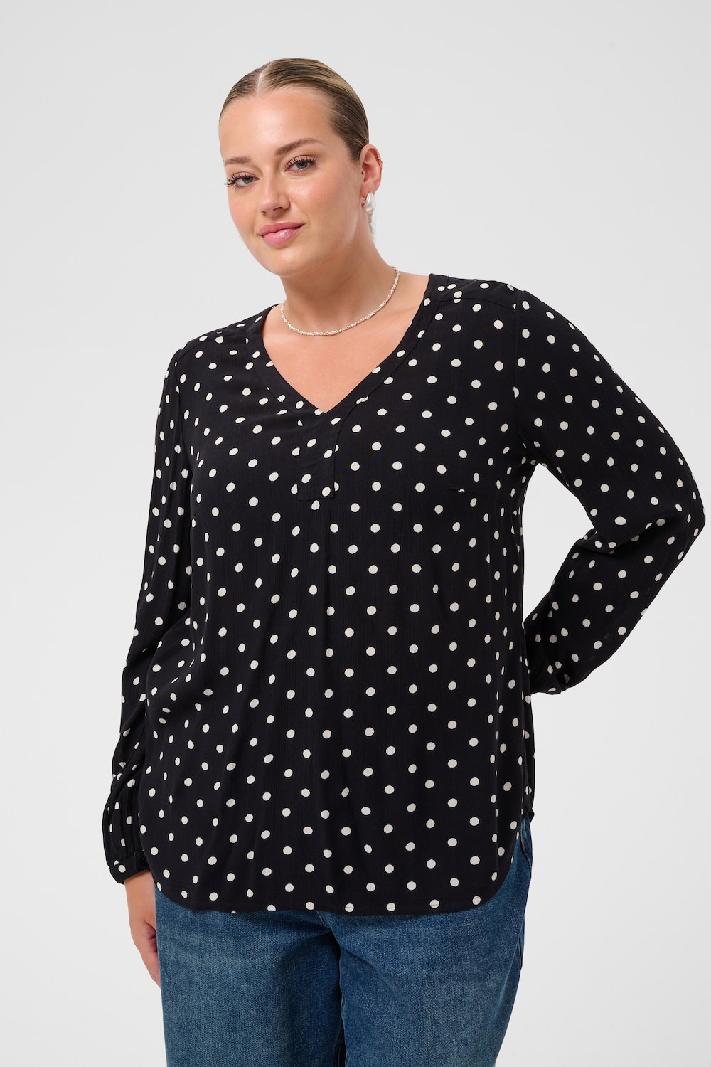 Blouse lange mouwen Regular fit