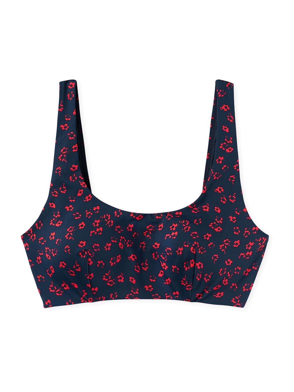 Schiesser Damen Bustier-Bikini Mix & Match Swim - blau, rot
