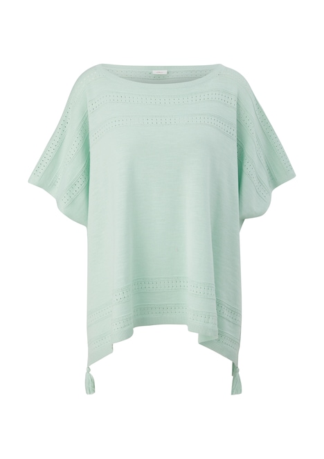Poncho aus Viskosemix