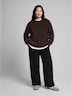 Oversize Strickpullover mit Rundhalsausschnitt