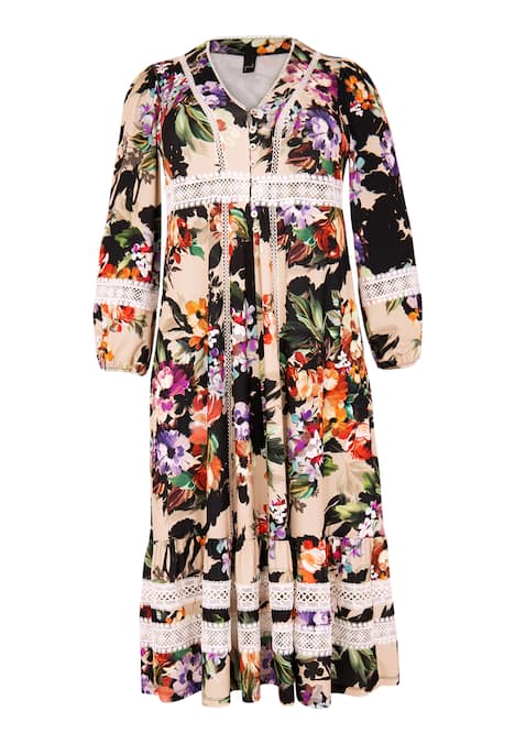 Kleid mit Blumenmuster