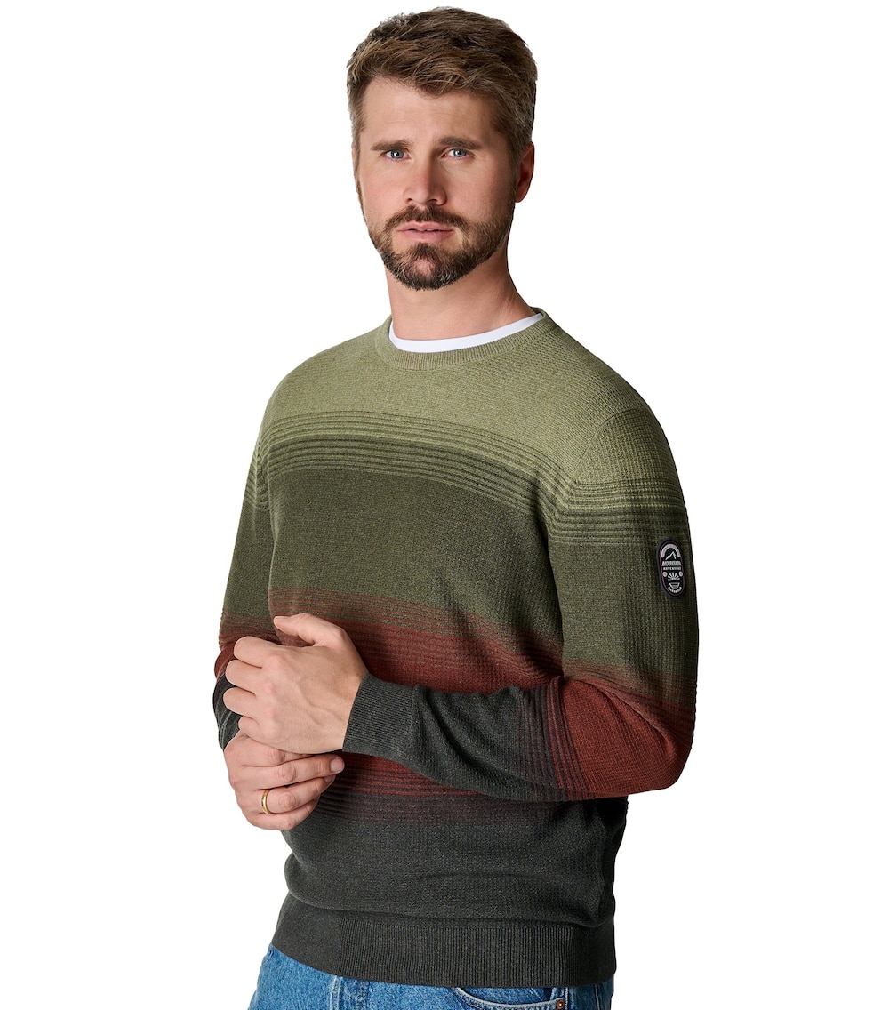 Pullover gestreift