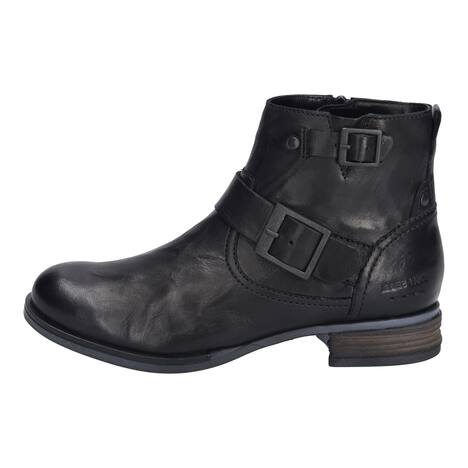 Damen Stiefelette Sanja 16, schwarz