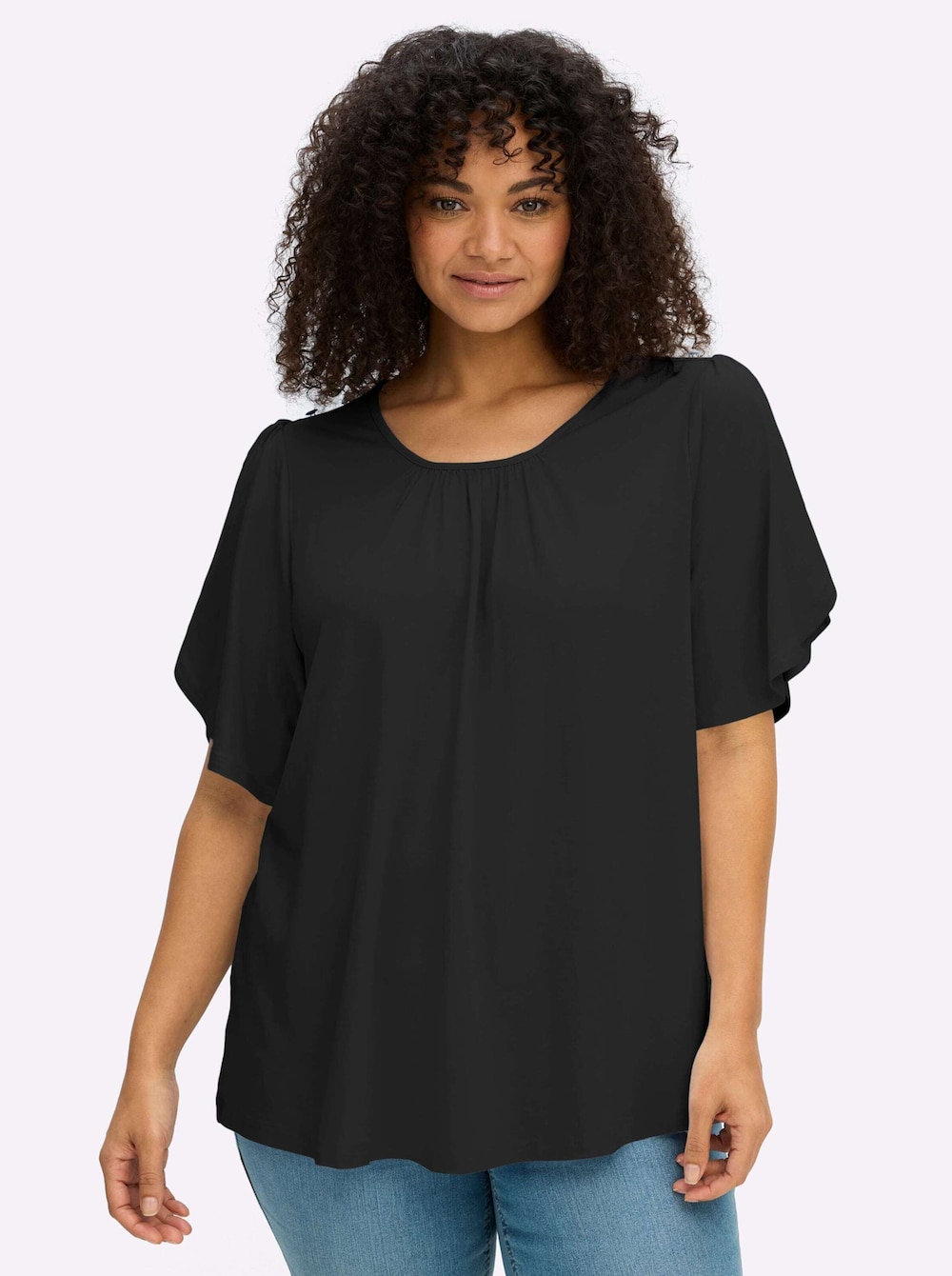 Shirt Kurzarm Ohne Kragen