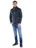 engbers Herren Jacke mit dezenter Struktur , Saphirblau