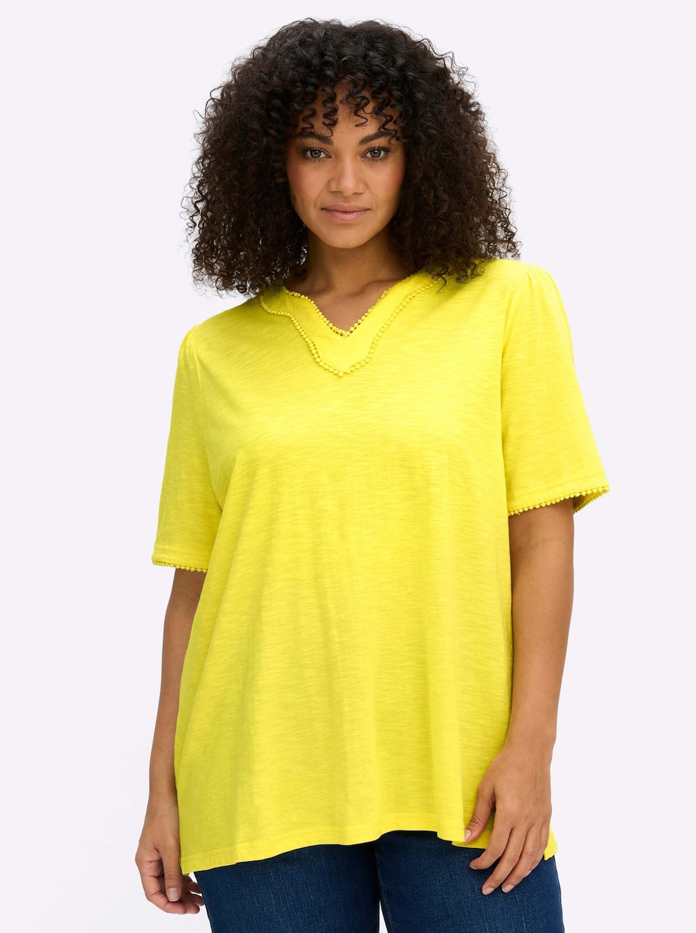 Halbarmshirt Kurzarm Ohne Kragen