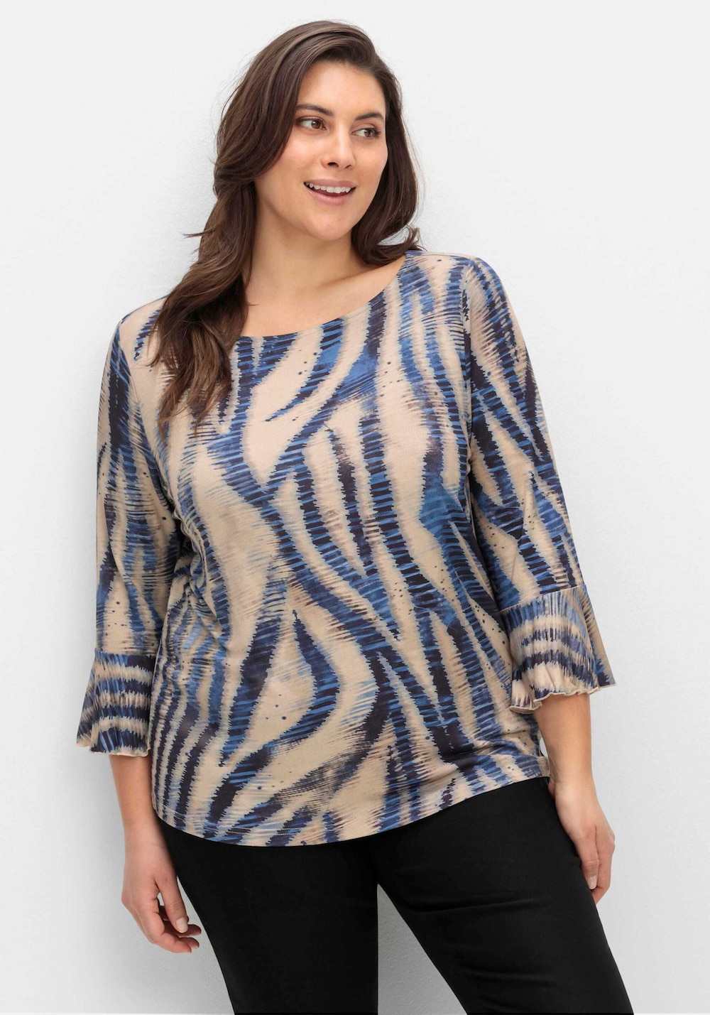 Shirt 3/4-Arm Sonstiges Muster