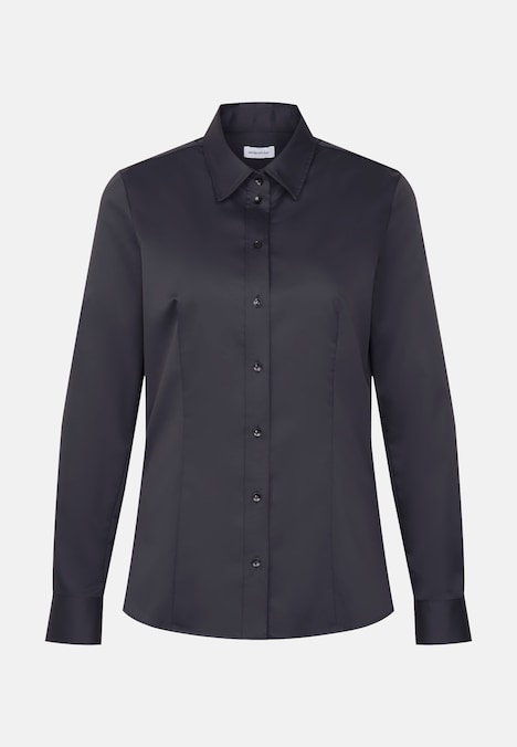 Damen Klassische Bluse - Uni