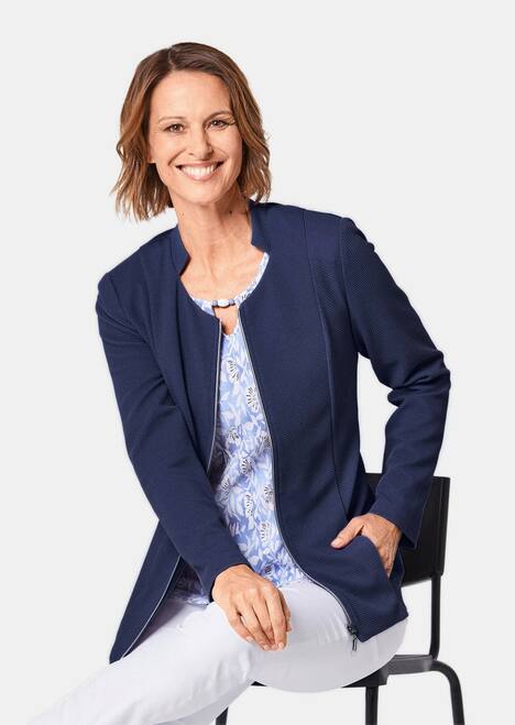 GOLDNER Blazer Blazer van licht elastisch materiaal