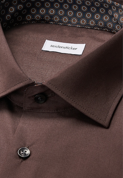 Herren Business Hemd - Uni