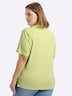 Poloshirt Poloshirt mit V-Ausschnitt Kurzarm Polokragen