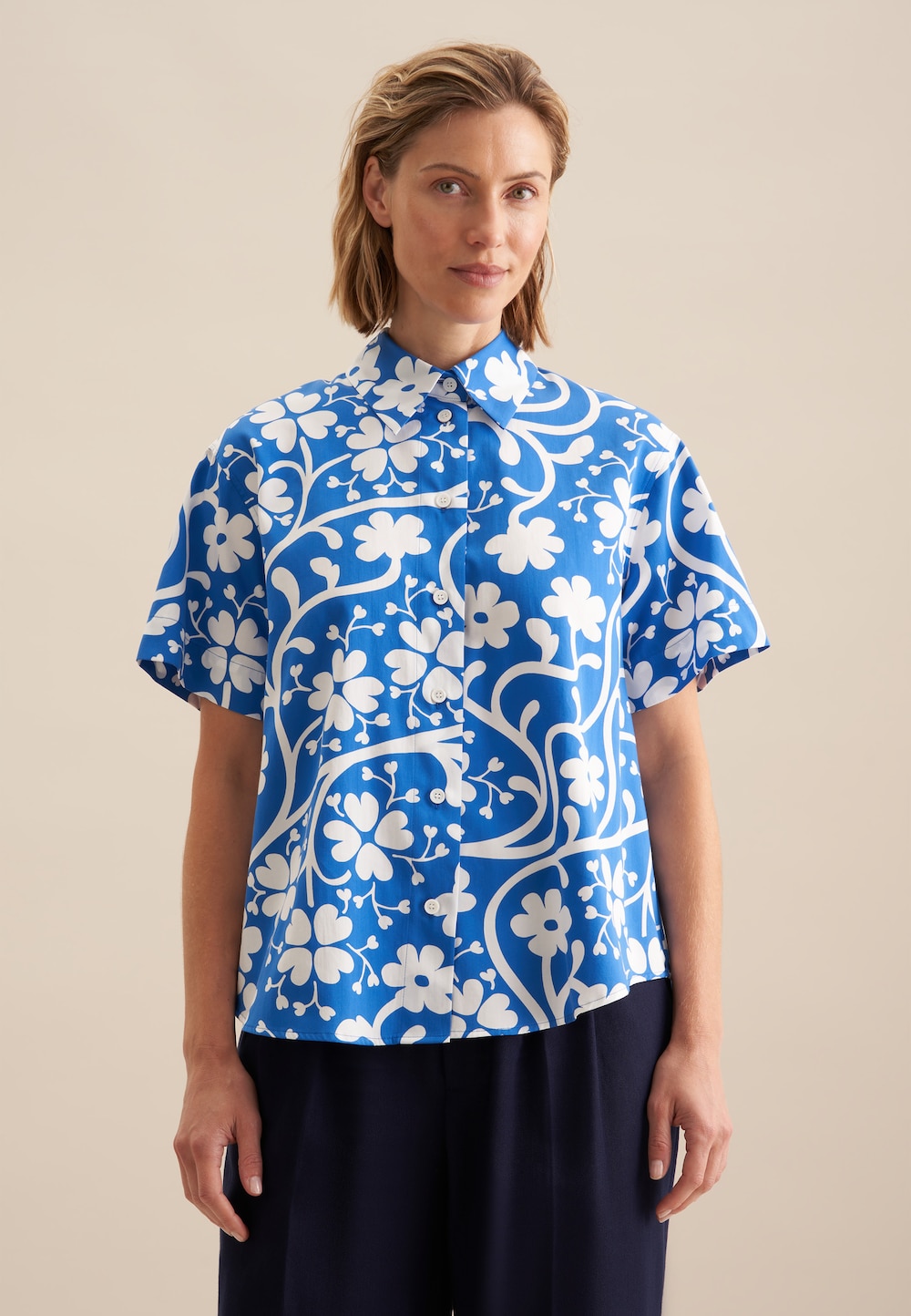 Damen Hemdbluse - Druck