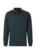Polo-Shirt Langarm uni