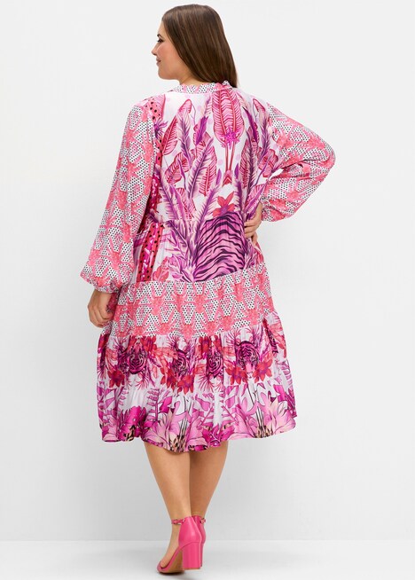 Kleid Langarm Sonstiges Muster