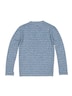Herren Pullover gestreift , Hellblau