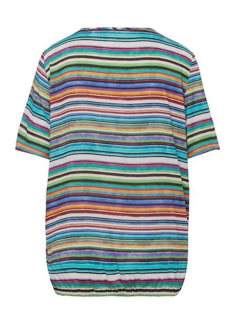 GOLDNER Blouse met print Kleurrijk gedessineerde blouse met mooie details