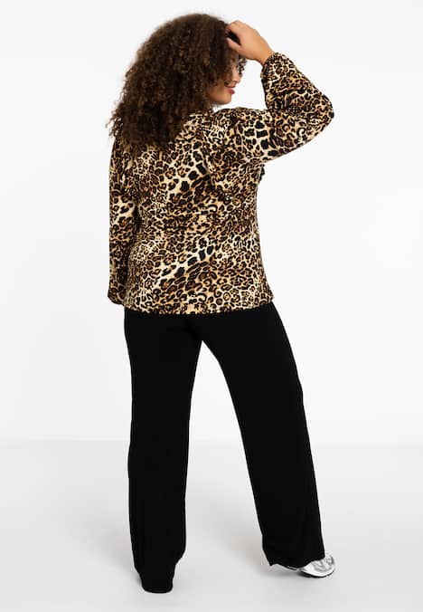 Tunika mit Tierdruck