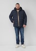 Sportive Puffer-Jacke mit abnehmbarer Kapuze