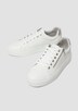 Sneaker mit Reißverschluss und Gummisohle