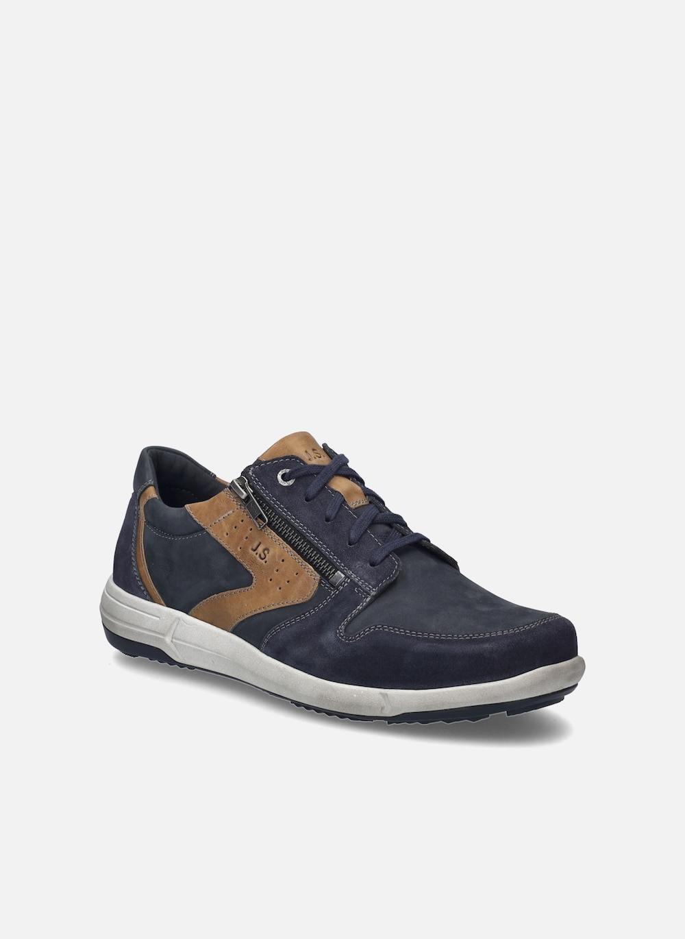 Herren Halbschuh Enrico 20, indigo-kombi