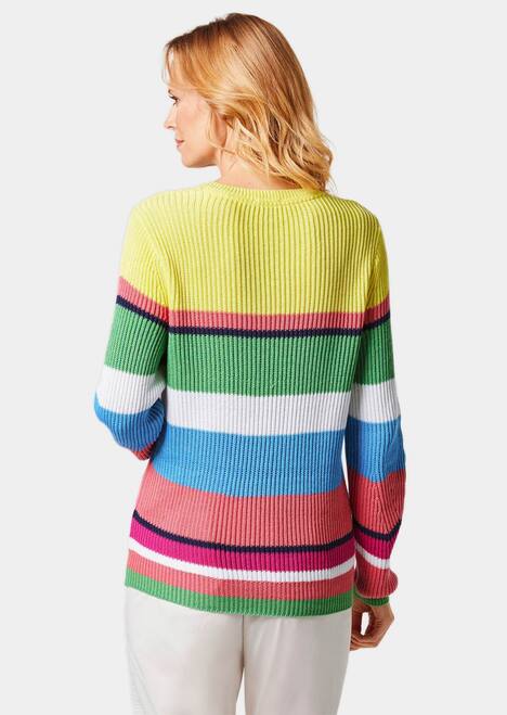 Pullover im Baumwoll-Mix