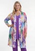 Strickjacke mit Druck
