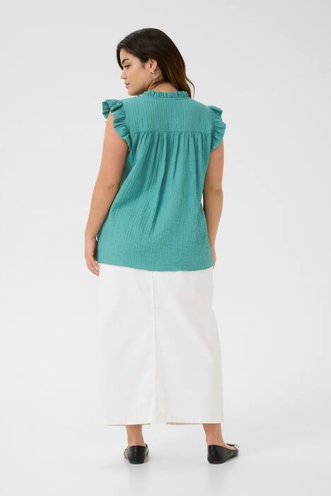 Ärmellose Bluse Regular fit