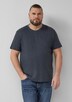 Weiches Henley-Shirt aus Melange-Jersey