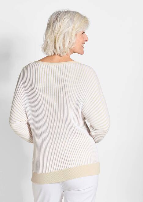 Baumwollmix mit Fledermausärmeln