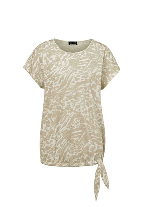 Shirt mit U-Boot-Ausschnitt