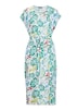 GOLDNER Jurk met print Gedessineerde jurk met print allover & strikceintuurtje