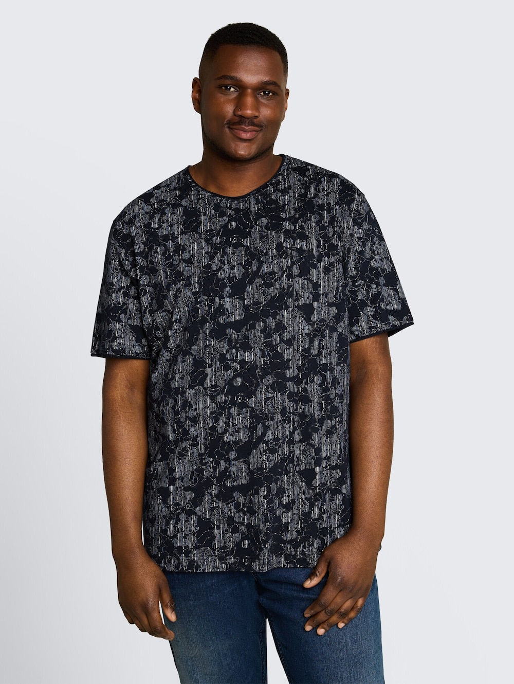 T-Shirt mit Allover-Print